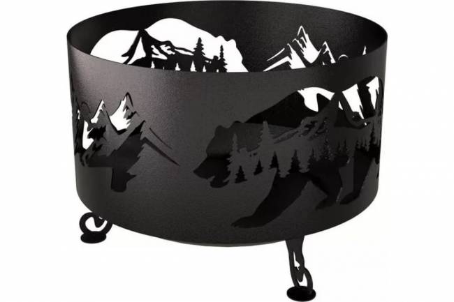 Костровая чаша "Медведь", ST3, 3мм Костровая чаша "Медведь", ST3, 3мм