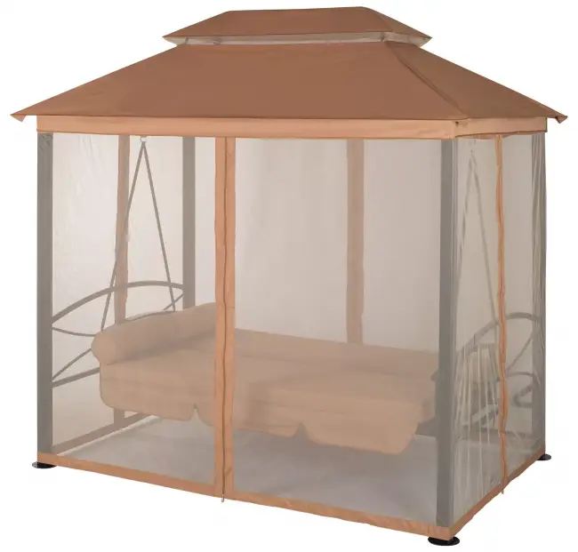 Садовая беседка качели Пальмира охра Садовая беседка качели Пальмира охра