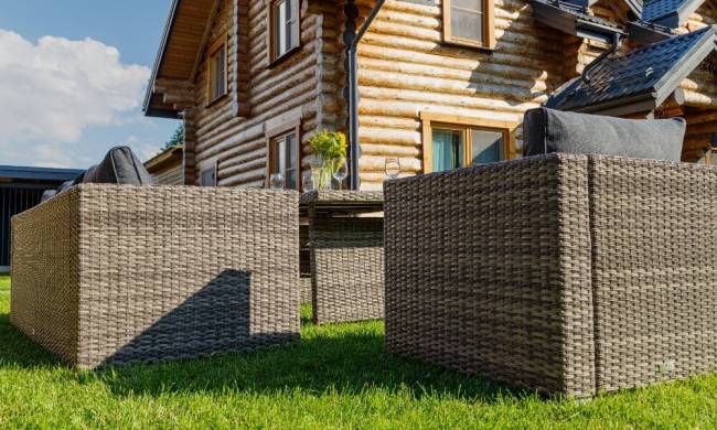 Комплект мебели KARL с обеденным столом (серый)