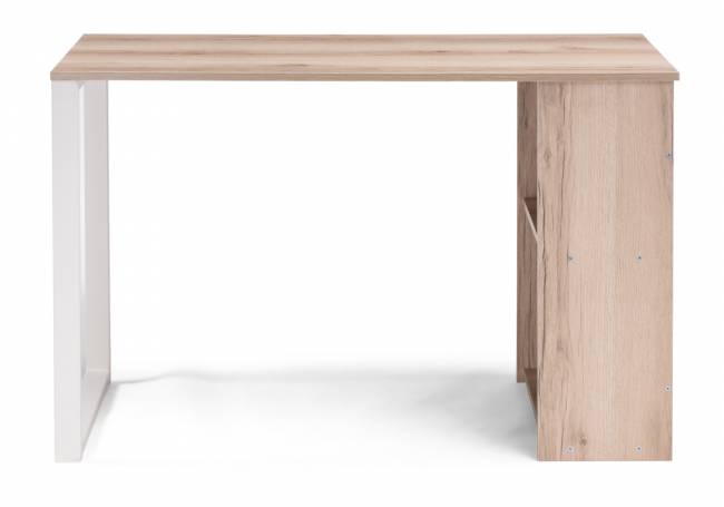 Битти Лофт 116х60х75 дуб делано светлый / белый матовый