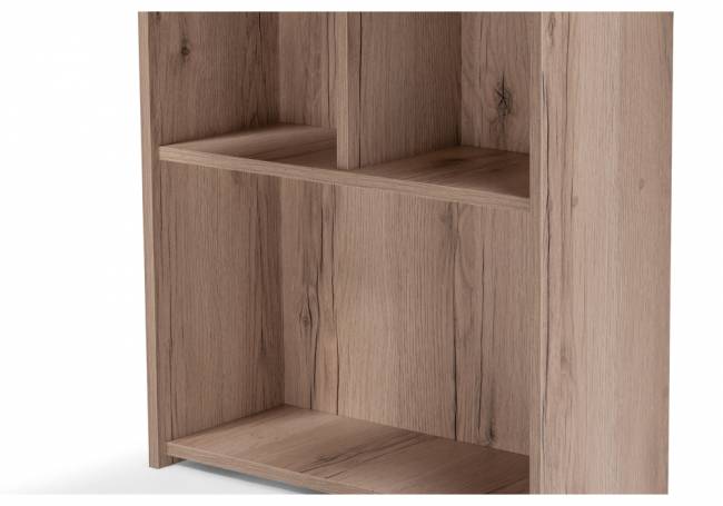 Битти Лофт 116х60х75 дуб делано светлый / белый матовый