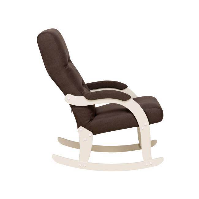 Кресло-качалка Leset Дэми Слоновая кость Malmo 28 Кресло-качалка Leset Дэми Слоновая кость Malmo 28