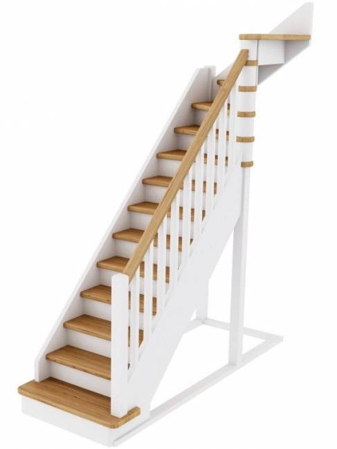 Деревянная лестница ЛС-215м под покраску