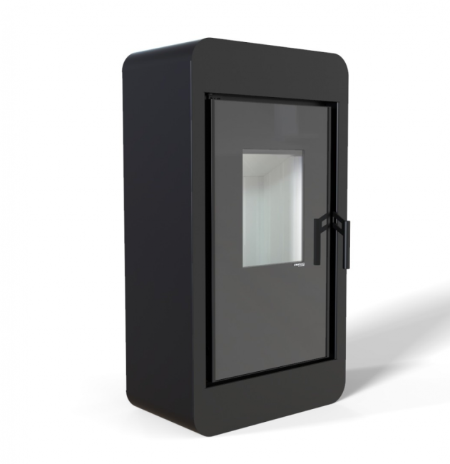 Печь DEFRO HOME PICO, 6,6кВт, белая сталь