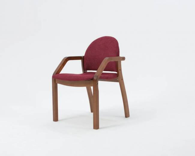 Стул-кресло Джуно 2.0 орех/красный