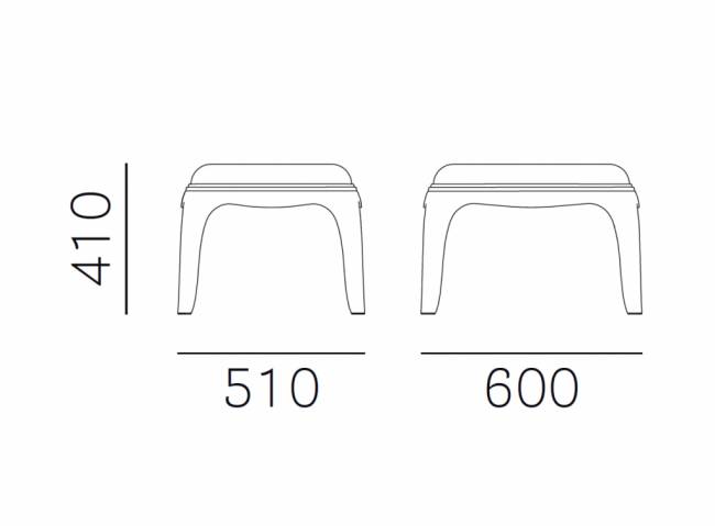 Стол-пуф прозрачный пластиковый Pasha прозрачный 600х510х410 мм Стол-пуф прозрачный пластиковый Pasha прозрачный 600х510х410 мм