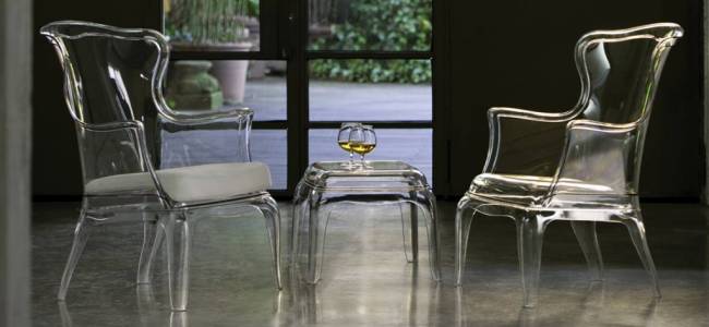 Стол-пуф прозрачный пластиковый Pasha прозрачный 600х510х410 мм Стол-пуф прозрачный пластиковый Pasha прозрачный 600х510х410 мм